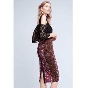 Anthropologie Byron Lars Poppies Skirt Size 0 *LIKE NEW*